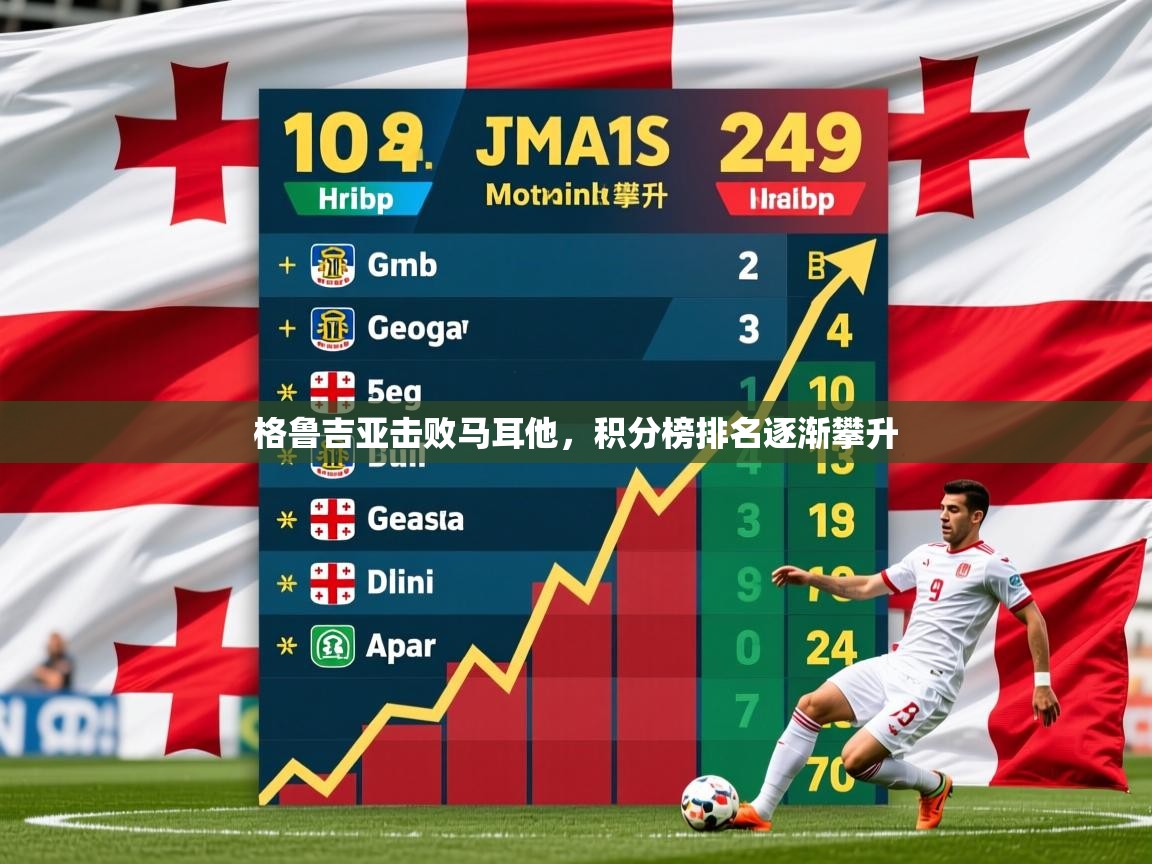2025爱游戏体育在线平台格鲁吉亚击败马耳他，积分榜排名逐渐攀升